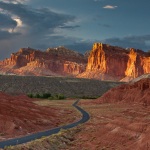 Capital Reef along the Scenic Drive